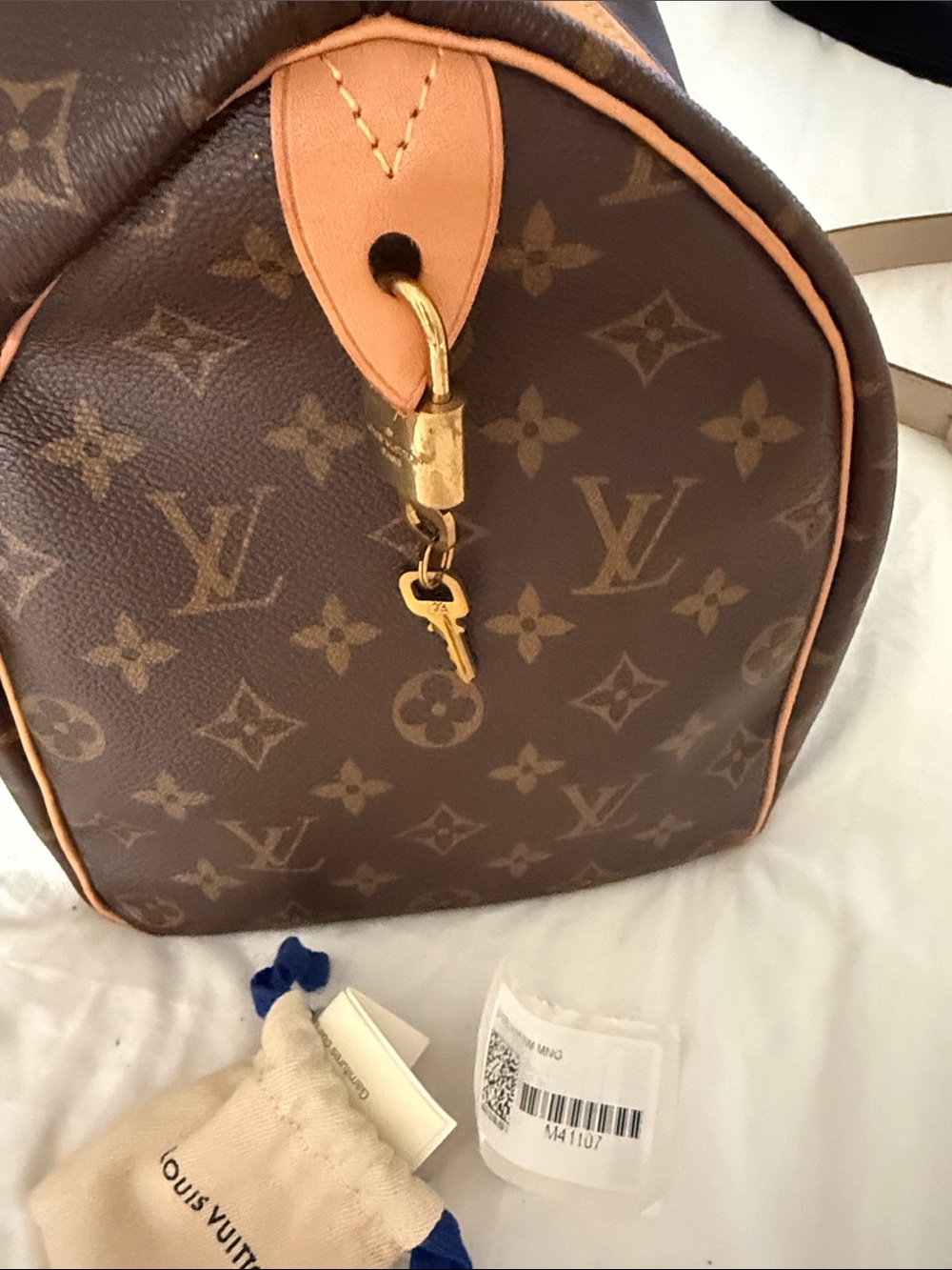 LOUIS VUITTON speedy 35 Monogram-Like new! - Picture 10 of 10